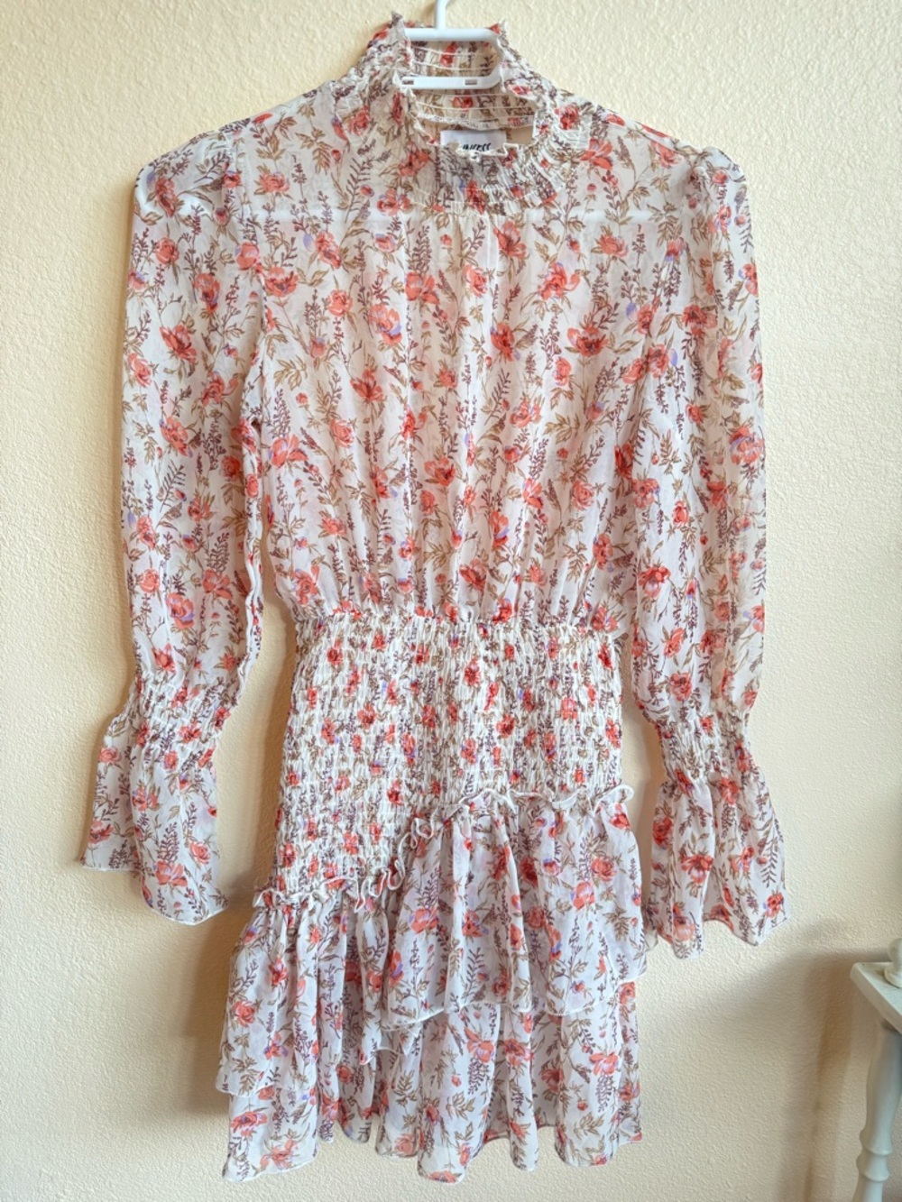 Princess Polly White Floral Mini Dress - Picture 2 of 9